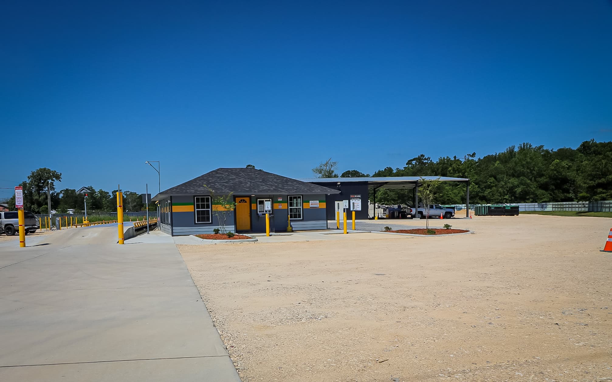 Orange Recycling yard on TX-62 in Orange, Texas